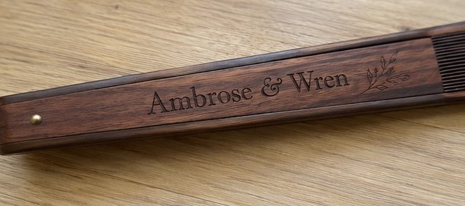 Wood Rib Heritage Fans